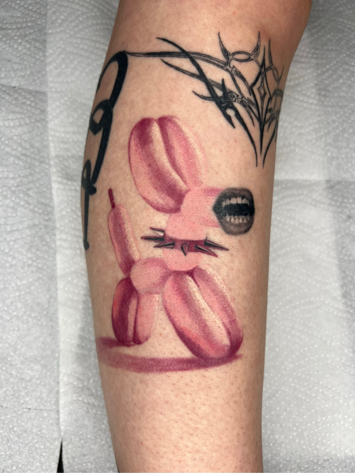 Chien rose