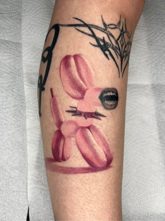 Chien rose